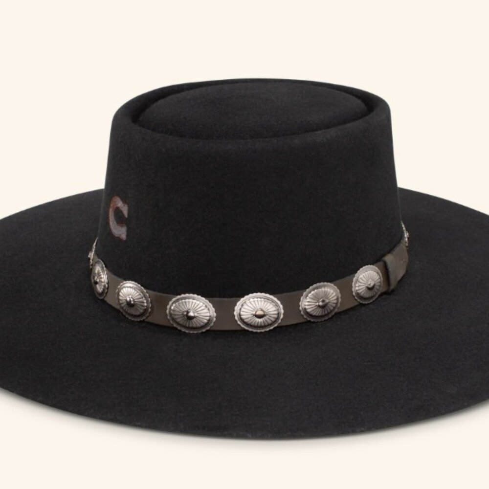 Charlie 1 Horse Black High Desert Fashion Hat